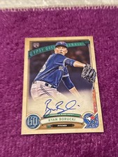 2019 TOPPS GYPSY QUEEN RYAN BORUCKI RC ON CARD AUTO AUTOGRAPH TORONTO BLUE JAYS