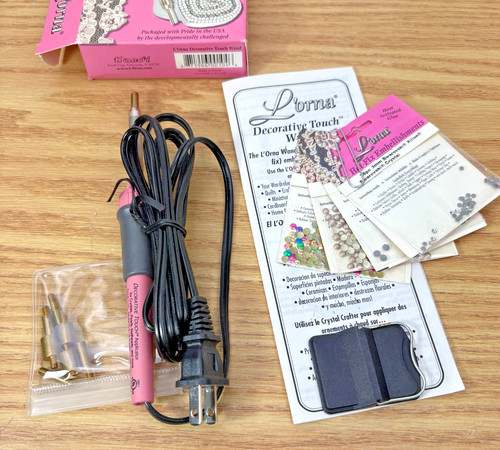 Hot Fix Wand Tool for Crystals Pearls Rhinestones L'orna Decorative Touch