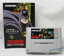 Thumbnail of ebay&reg; auction 257414790487 | Batman Returns  SNES MODUL + ANLEITUNG
