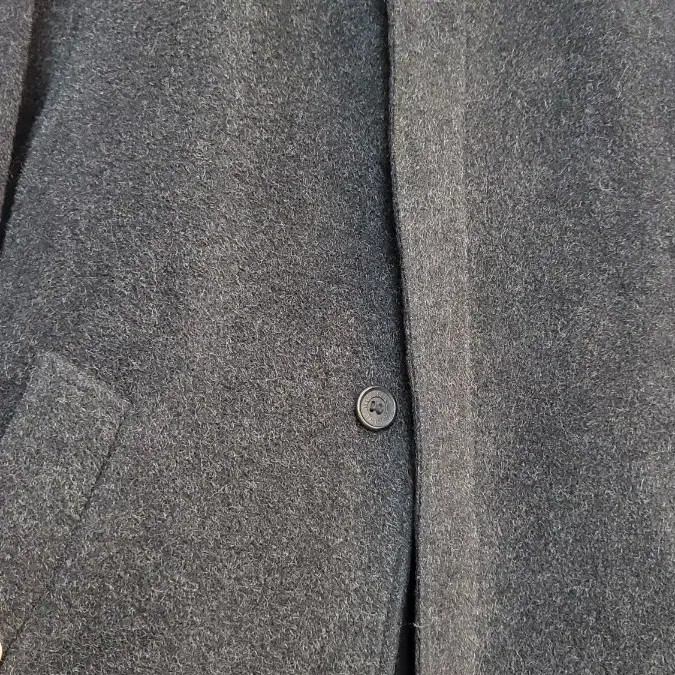 Yves Saint Laurent Dark Gray Wool Coat, Men, Size 95 thumbnail 10