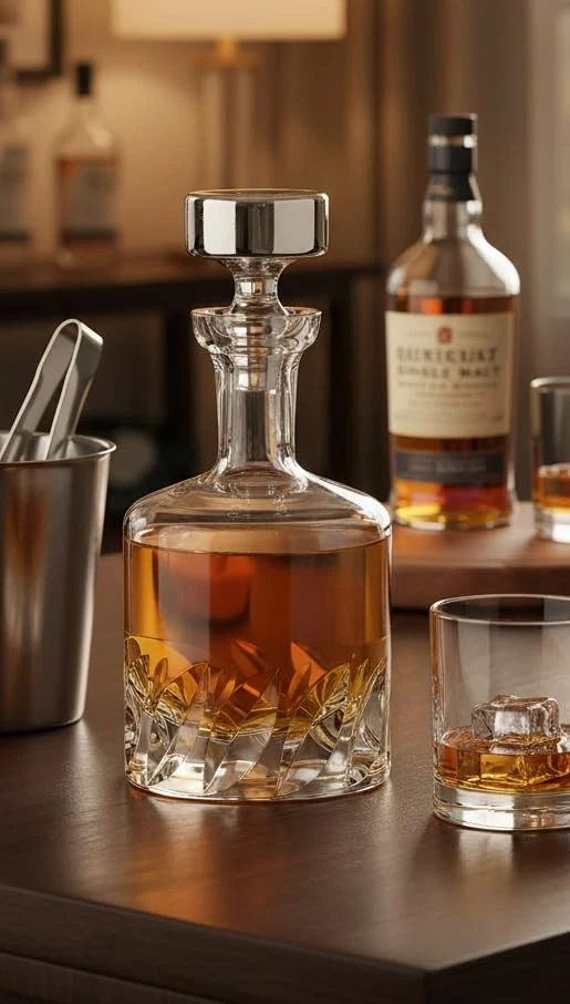 Voted Best High-End Whiskey Decanter 2024 by Food & Wine Magazine | Made in E... - Image 4 of 4
