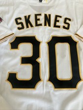 Paul Skenes Pittsburgh Pirates White Nike Large Jersey Read Description