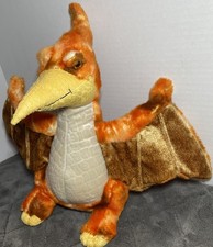 Dinosuar Plush Orange Pteranodon Stuffed Animal Toy Aurora Plush