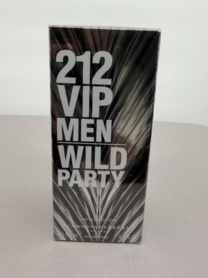 Carolina Herrera 212 VIP Men Wild Party EDT 3.4 oz 100ml Sealed Limited Edition