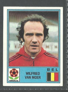 Wilfried Van Moer BELGIUM Panini Europa '80 Sticker [Unused]