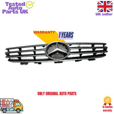 GENUINE OEM MERCEDES CLK W209 Avantgarde Radiator Grille 3 Bar Sport A2098800023