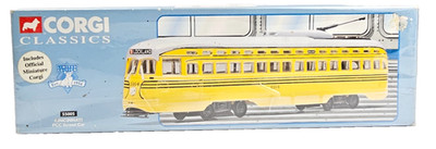 Corgi 55005 Scale 1/50 Cincinnati Lockland PCC Streetcar Tram Model Train Boxed.