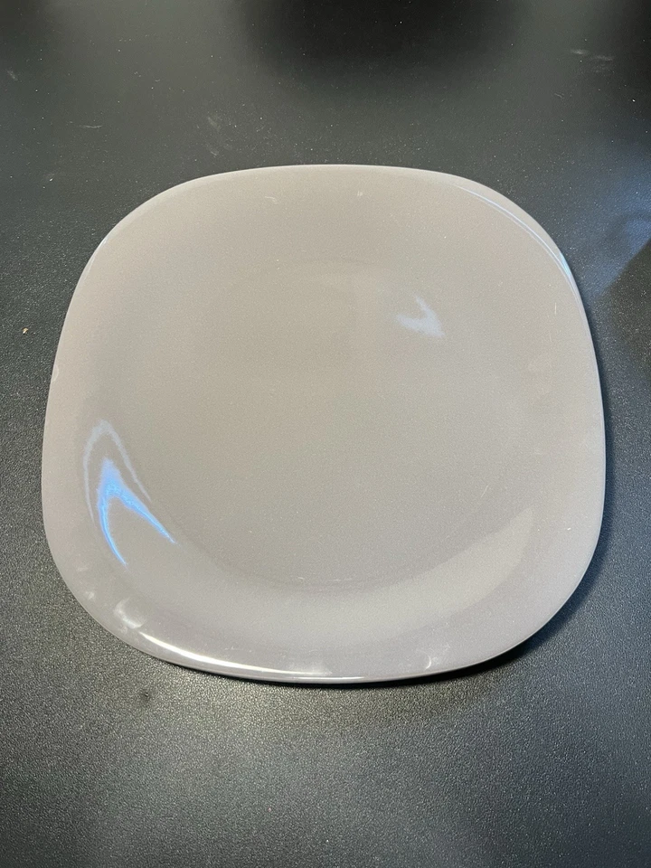 Mikasa Japan Vintage 1980s Color Classics Charcoal Gray 5 Salad Plates, 8.5” - Image 3 of 4