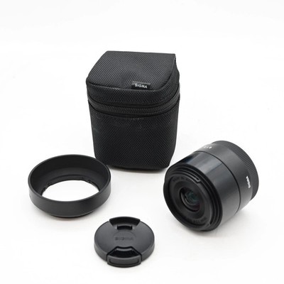 Sigma 19mm f2.8 DN Art 013 Lens For Sony E Mount w/ Cap, Hood Black