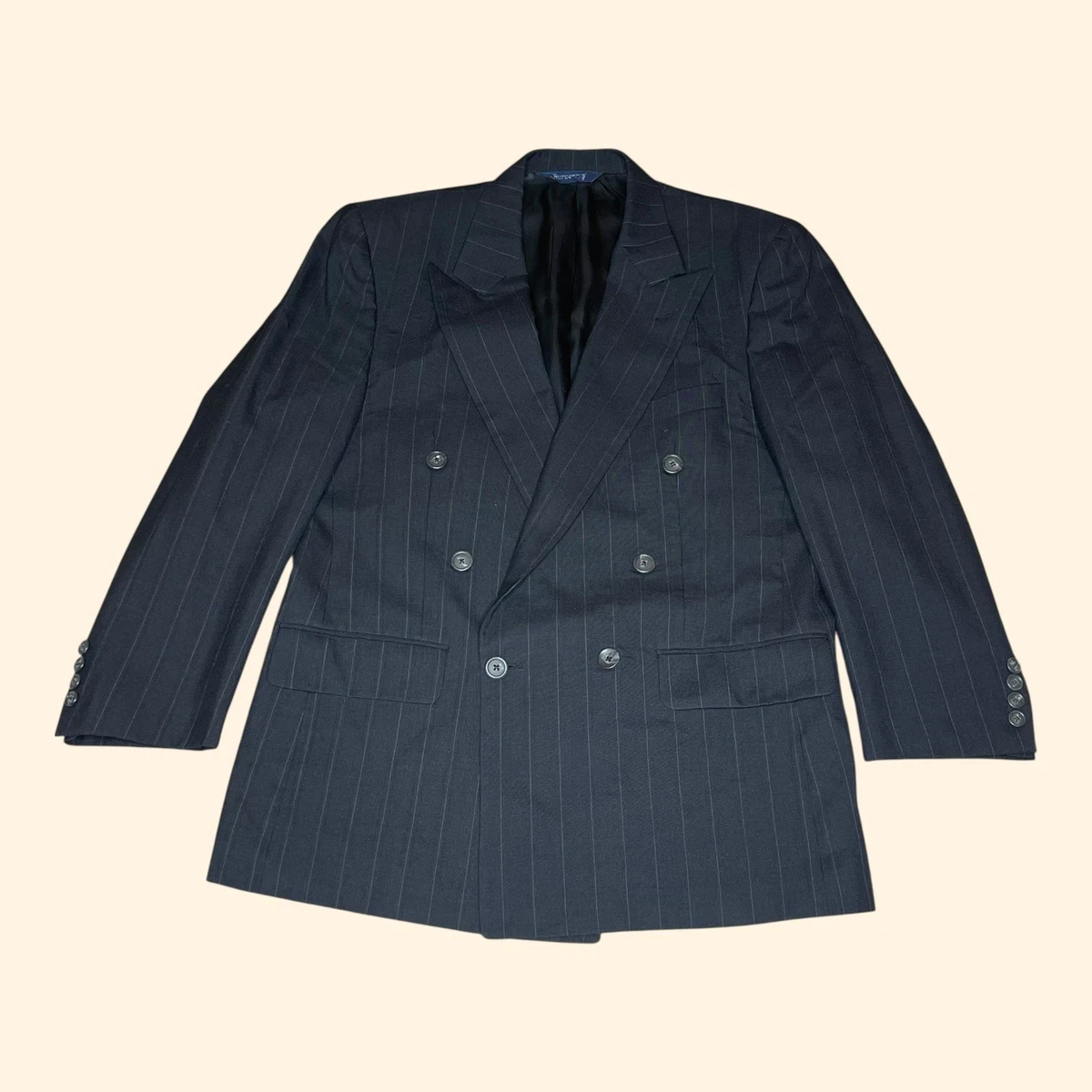 Vintage Double Breasted Suit In Men's Vintage Suit Jackets
