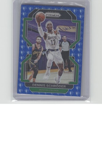 2021-22 Panini Prizm #20 Dennis Schroder NBA 75th Anniversary B34R3C122