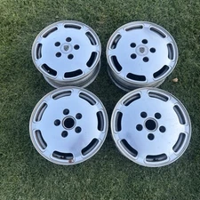 Set of 4 -  Factory 964 Porsche Forged Wheel Option # 395 - Fuchs Flatdish Rims