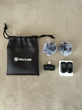 Hollyland Lark A1 Wireless Mini Microphone for Duo USB-C RX , Black
