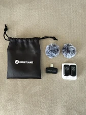 Hollyland Lark A1 Wireless Mini Microphone for Duo (USB-C RX), Black