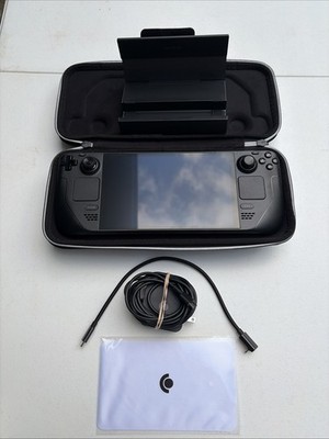 Steam Deck OLED Game Console 1TB Dock Charger Beautiful Condition