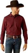 Ariat Mens Wrinkle Free Flemming Fitted Shirt 52313