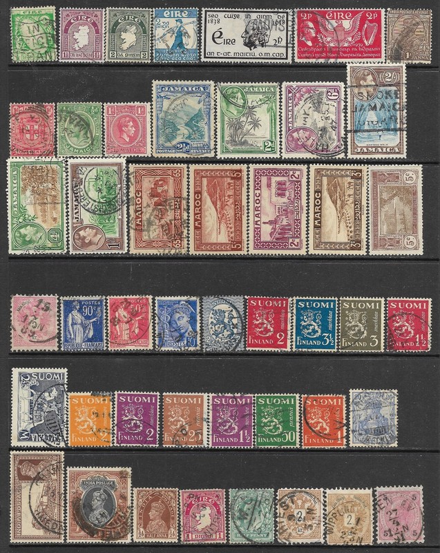 Classic Old Worldwide Packet Lot of 46 Stamps World Wide Collection used