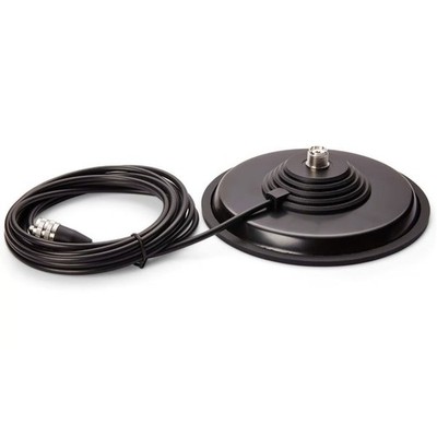 Moonraker Turbo SO170 Magnetfuß SO-239 mit 4m RG58 Kabel PL-259 Ø180mm