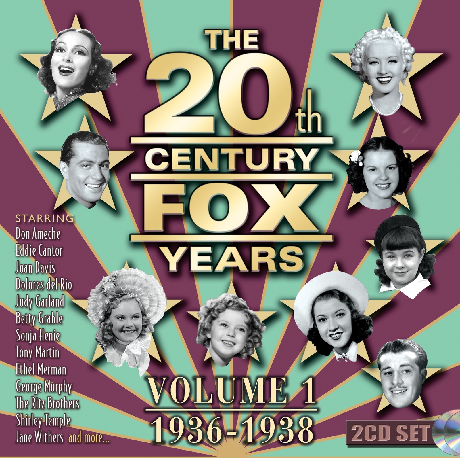 Различные исполнители: 20th Century Fox Years, том 1 (1936-1938) (CD)