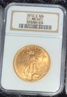 1910 Saint Gaudens Double Eagle NGC MS-63