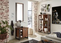 BadmöBel-Set Detroit 3-Teilig Stirling Oak Schiefer 171Cm