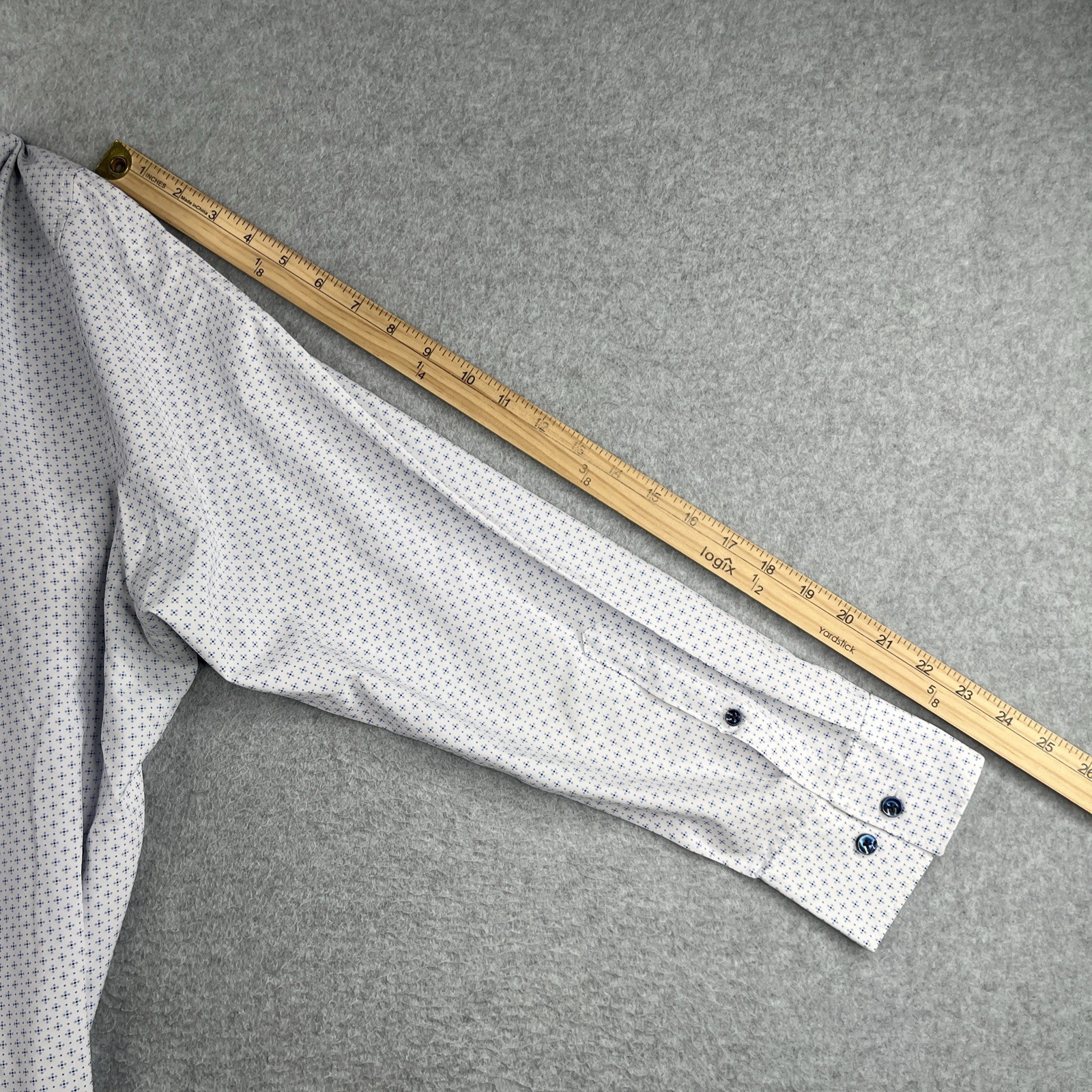 Construct Performance Stretch Shirt 2XL White Geo… - image 10