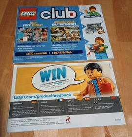 Lego 75823 ANGRY BIRDS Movie Island Egg Heist Instruction Manuals 1 & 2 ONLY 