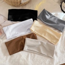 Fashion Soft Knit Sports Headband in Coffee Brown Lightweight  Comfortable for