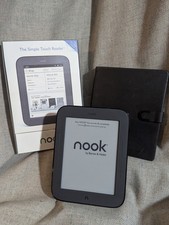 Barnes & Noble Nook Simple Touch 2GB With Box Wi-Fi 6in eBook Reader Black
