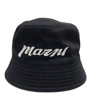 MARNI Logo Embroidered Cotton Twill Bucket Ha...