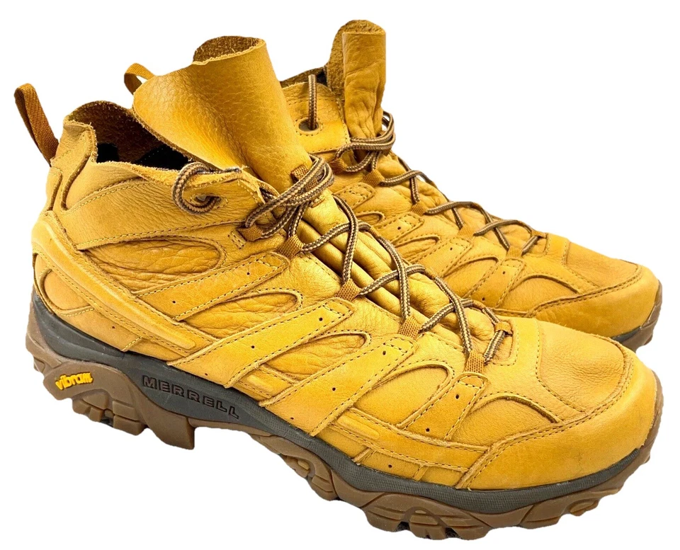 Botas de Senderismo Merrell Moab 2 Decon Slam Luna Medio Bronceado Trigo Para Hombre Talla 14 Vibram Foto 2 de 4