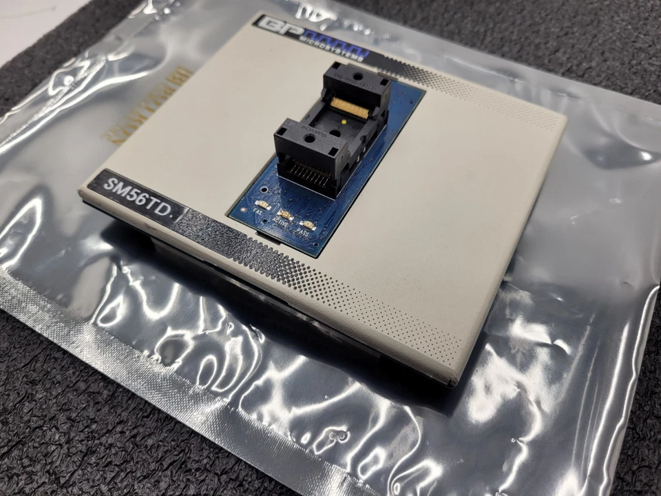 BP Microsystems  Socket Card SM56TD 56-pin TSOP Programmer Adapter 6th Gen - Image 2 of 4