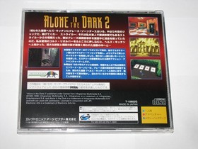 Alone in the Dark 2 Japanese Sega Saturn Japan import US Seller