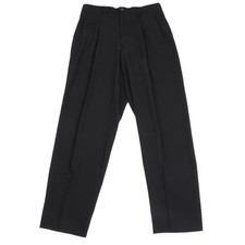 Jean Paul GAULTIER HOMME Wool Tuck Tapered Pants Size 50 K-161725 