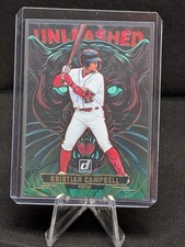 2025 Panini Donruss - Unleashed Kristian Campbell #5 Green Laser (RC)