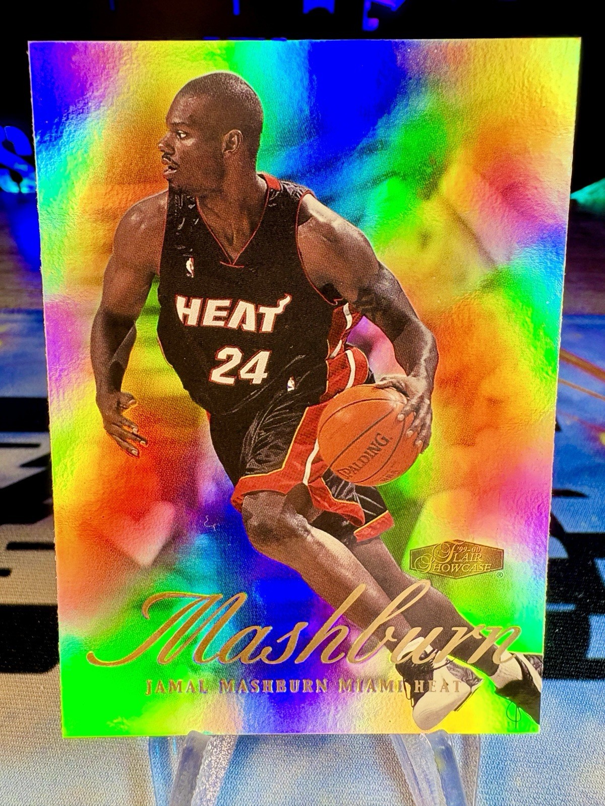 1999-00 Jamal Mashburn Flair Showcase #26 Miami Heat