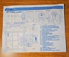 Vintage 1982 1983 Hasbro  GI JOE JUMP Jet Pack Blueprints Instructions  ARAH