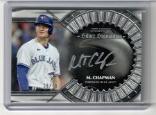 Matt Chapman 2023 Topps Five Star Silver Signatures Auto Card 28/40 SS-MC
