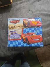 Disney Pixar Cars Twin Sheet Set Lightning McQueen 3pc InPackaging New