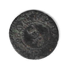 Undated 17th Century Token Thomas Reynolds Colchester Essex Farthing 1/4d Coin