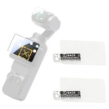 2 Set Tempered Glass Film For DJI Osmo Pocket 3 Screen Lens Protective Film