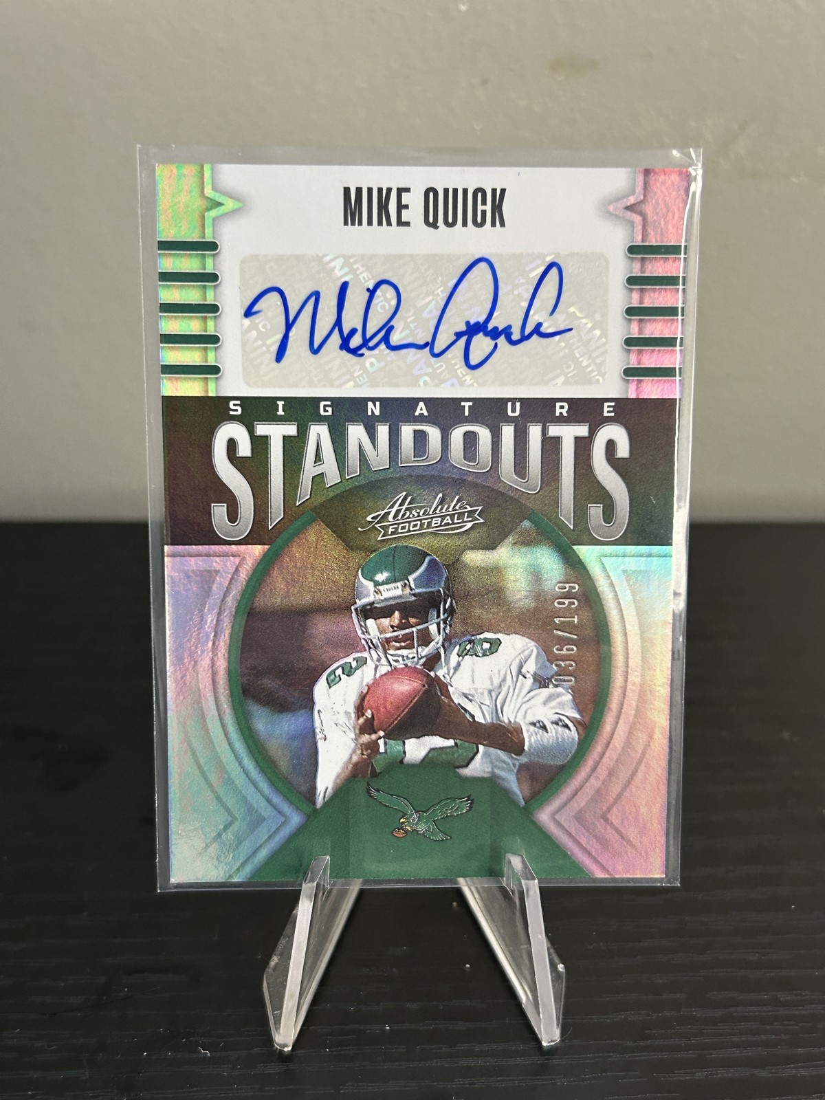2023 Panini Absolute #SS-17 Mike Quick Signature Standouts #/199 Auto