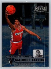1997-98 Metal Universe Championship #75 Maurice Taylor RC - VG - Clippers