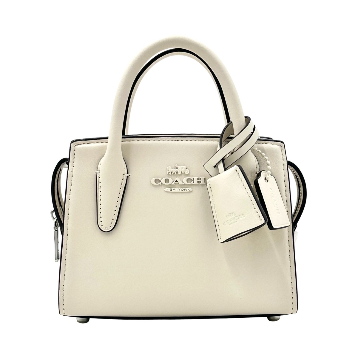 Coach Andrea Mini Carryall - Chalk | eBay