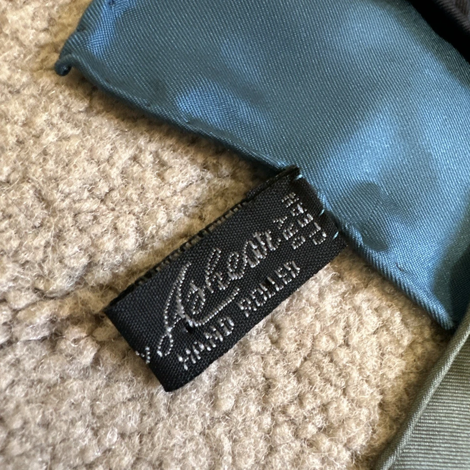 批量 9 件 复古 ASHEAR & 未签名 100% 真丝 16-18 英寸手工卷口袋方形 漂亮! — 第 2/4 张图片