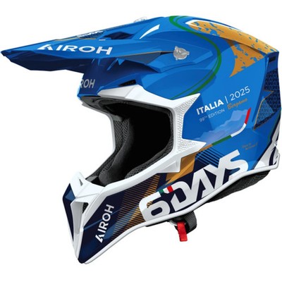 Airoh Motocross-Helm Wraap 6 Days Italy Glossy