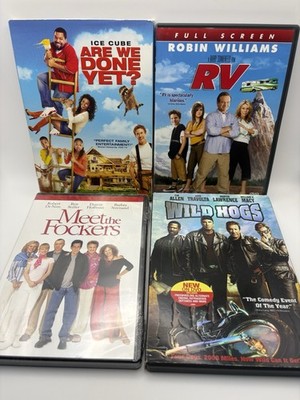 2000s Family Comedy DVD Lot RV Wild Hogs Are We Done Yet Meet the Fockers
