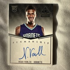2014-15 Panini Paramount Penmanship Noah Vonleh RC Hornets #PR-NV Silver /99