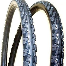 2Pcs 26x1.95/26x2.125/26x1.50 MTB Bike Tire Fixed Inflation Solid Tyre Gear