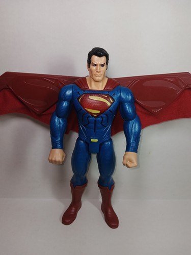 Figura de lujo Batman v Superman Dawn of Justice Heat Vision Superman 12" - Imagen 2 de 7